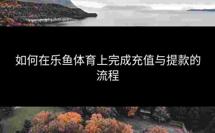 如何在乐鱼体育上完成充值与提款的流程 如何在乐鱼体育上完成充值与提款的流程