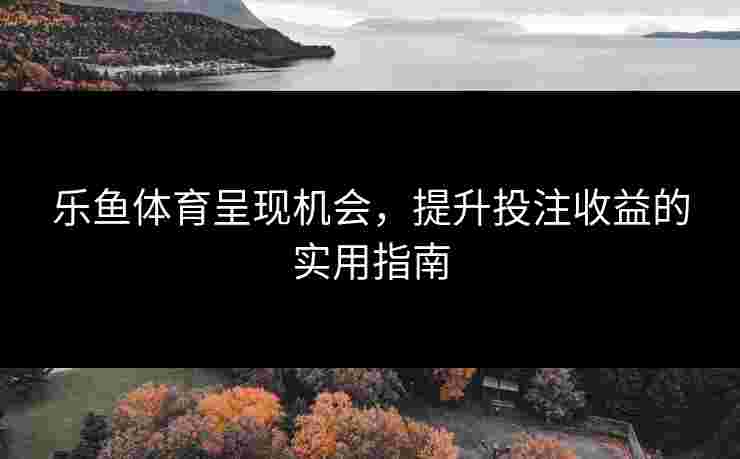 乐鱼体育呈现机会，提升投注收益的实用指南